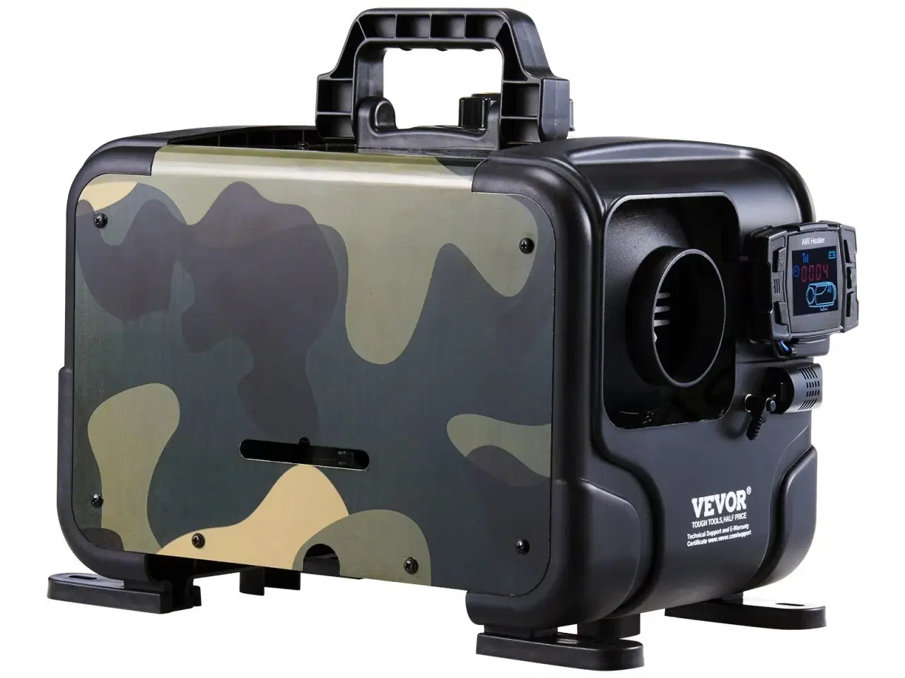 Billede 2 - VEVOR 8KW Diesel oliefyr –  alt-i-et med Bluetooth