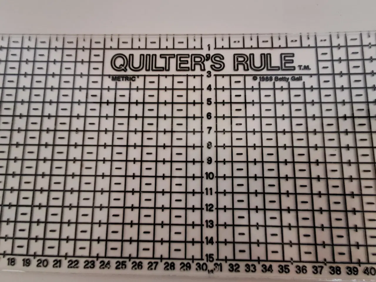 Billede 3 - Patchwork lineal 16×60 cm