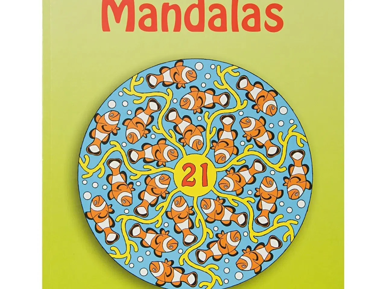 Billede 1 - Mandalas Malebog til Børn - Lær at Tælle