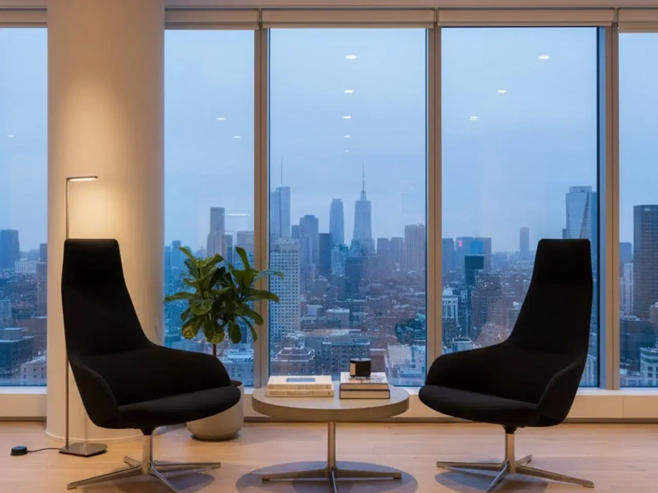 Billede 2 - Arper Aston Loungestol – Sort/Krom Stel