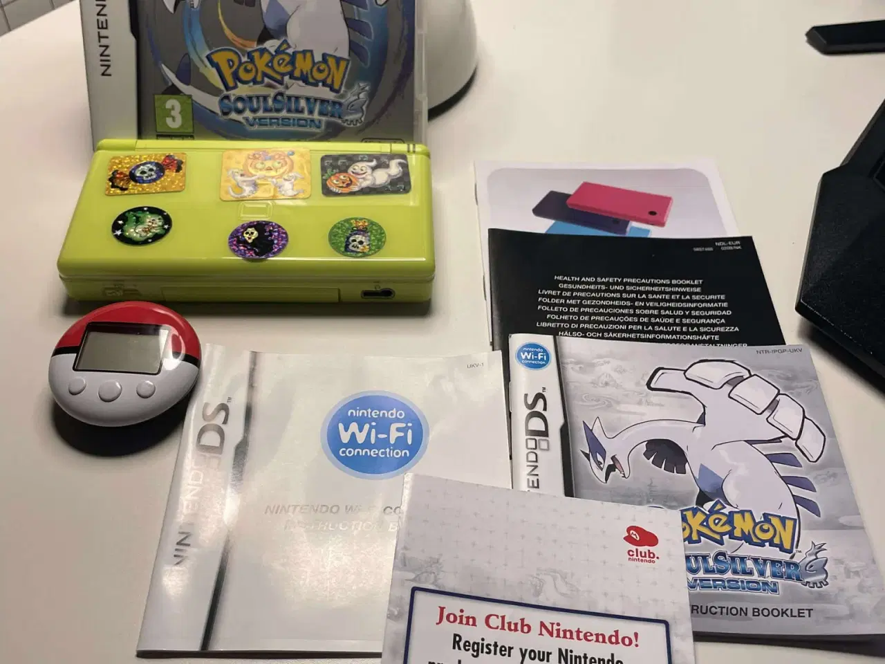 Billede 1 - Nintendo DS Lite - soulsilver pokemon - pokewalker