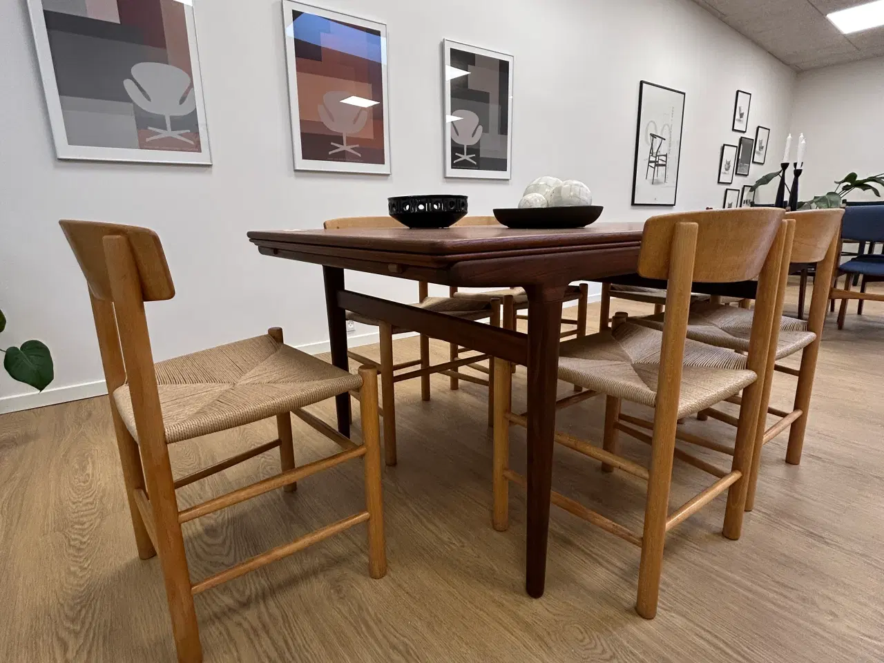 Billede 11 - Folkestole Bøg J39, design Børge Mogensen