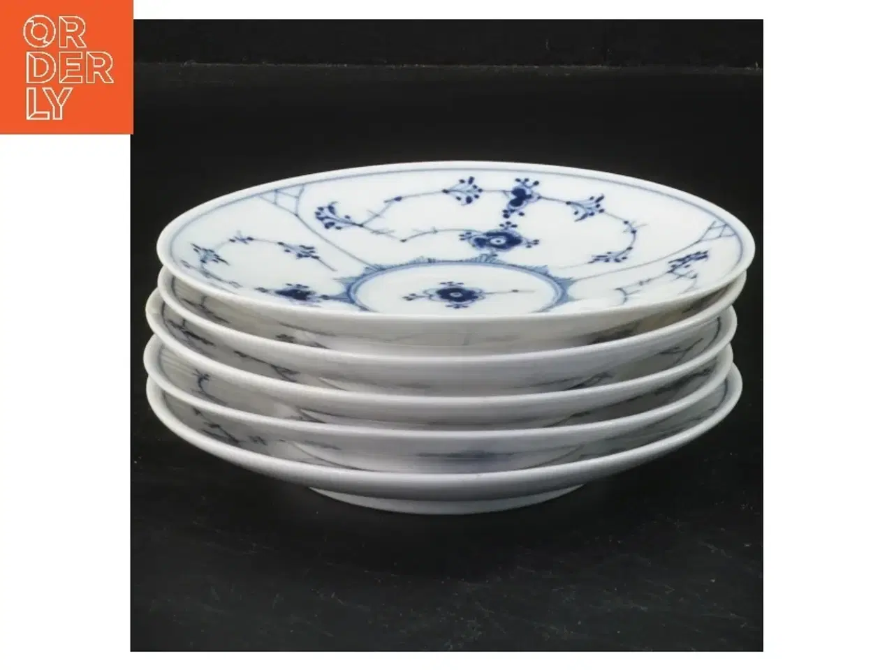 Billede 1 - Royal Copenhagen musselmalede tallerkener fra Royal Copenhagen (str. Ø 12 cm)