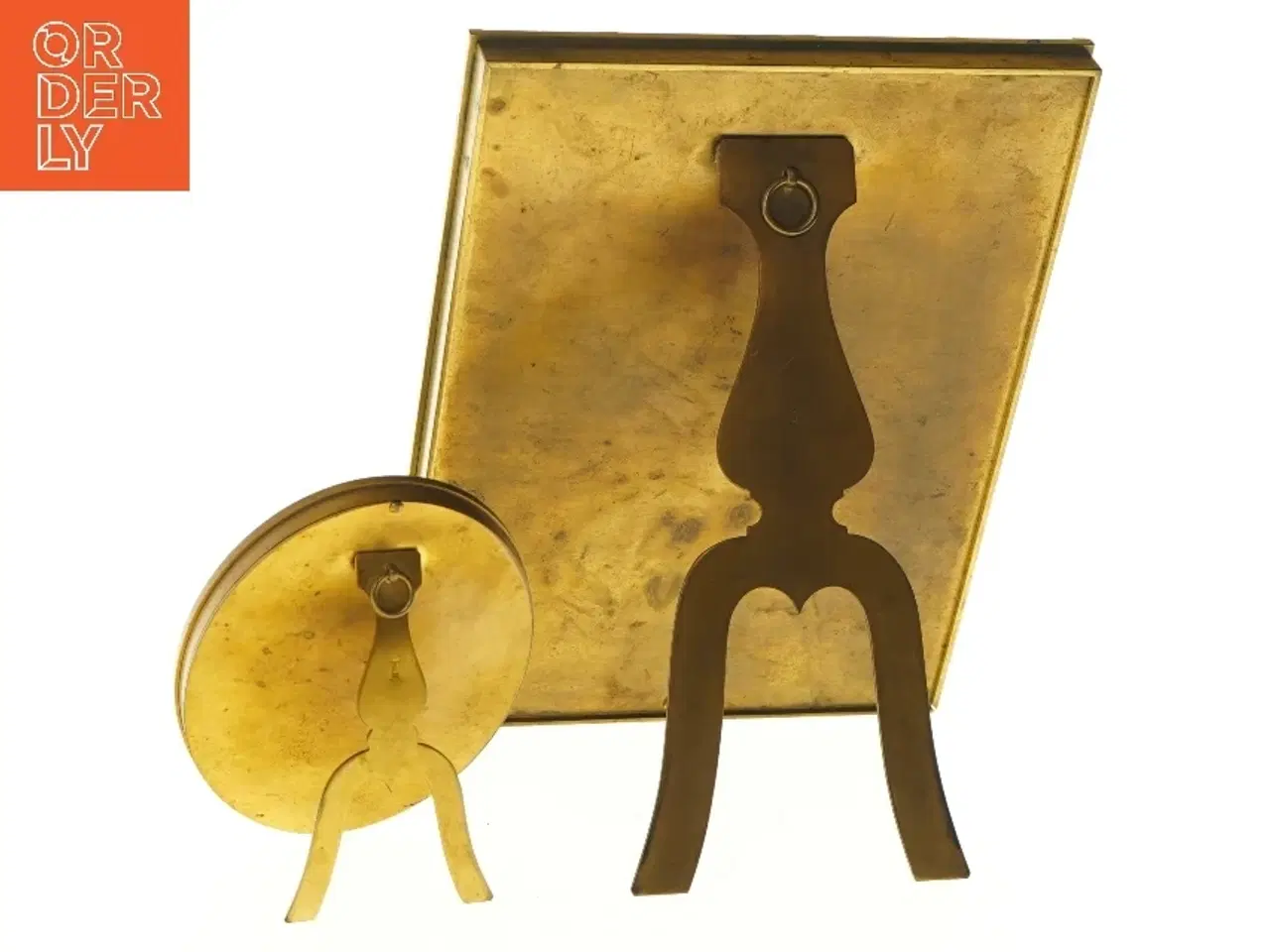 Billede 3 - Gamle billedrammer med stander (str. 21x27 cm)