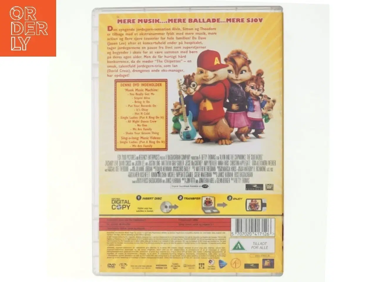 Billede 3 - Alvin & De Frække Jordegern 2