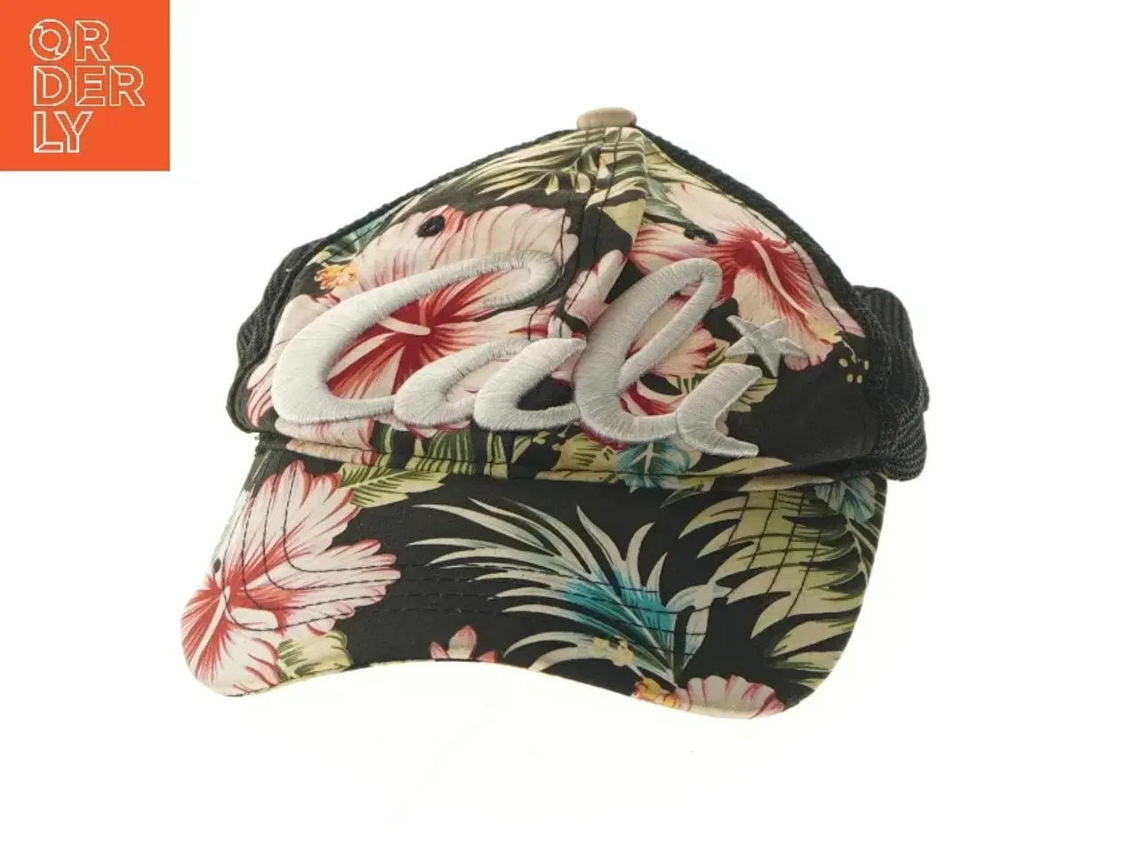 Billede 3 - Blomstret kasket (str. 20 cm)