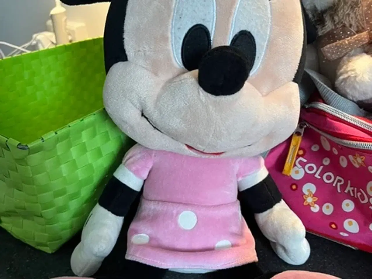 Billede 1 - Sød Minnie Mouse bamse ca. 45 cm