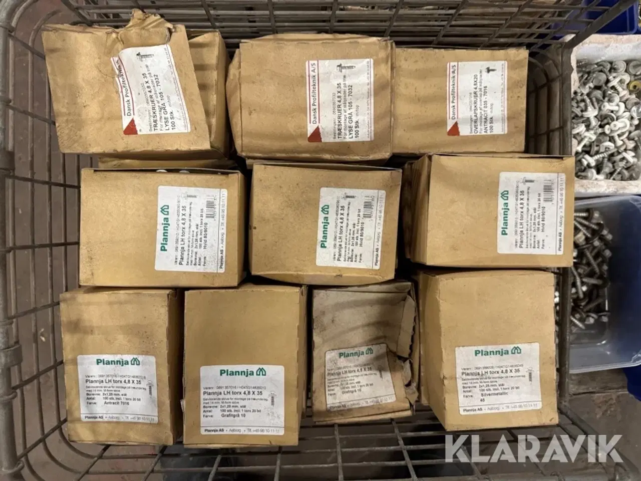 Billede 8 - Diverse skruer til stålplader LOT