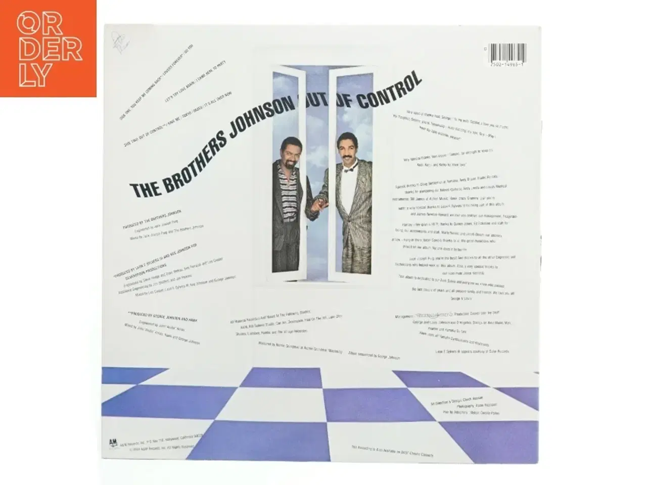 Billede 2 - The Brothers Johnson LP - Out Of Control