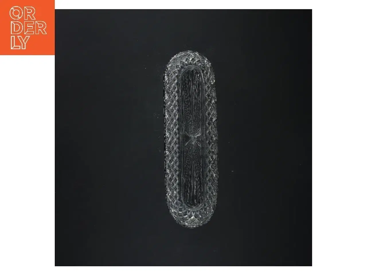 Billede 2 - Indgraveret glasfad (str. 26 cm)