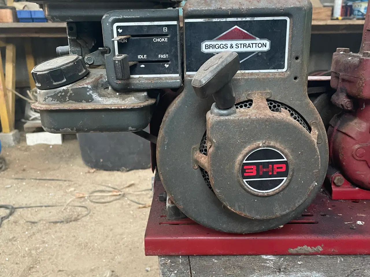 Billede 2 - Hardi pumpe med Briggs & Stratton motor