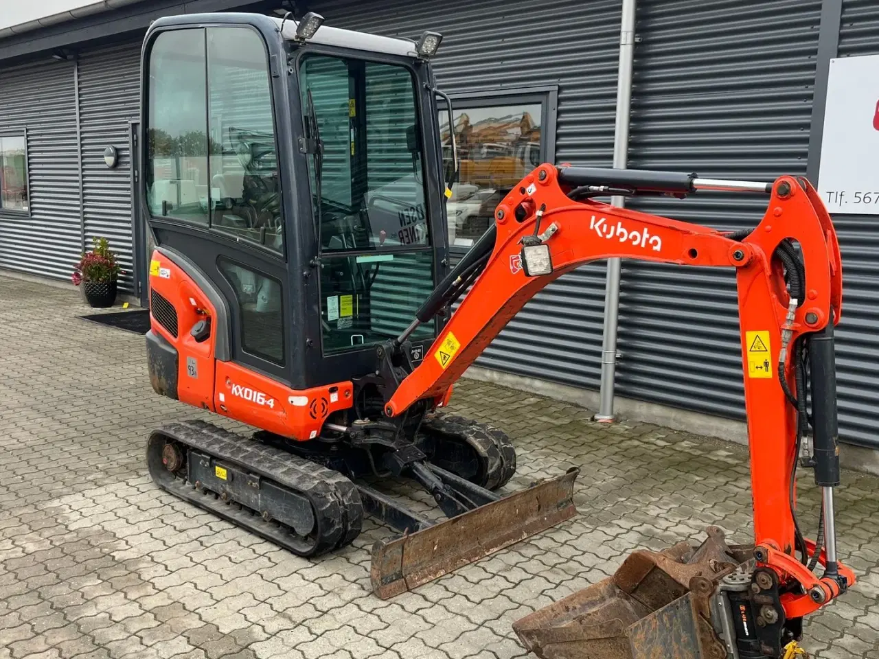 Billede 3 - Kubota KX016-4 Monteret med Tiltman Kompakt +2 skovle