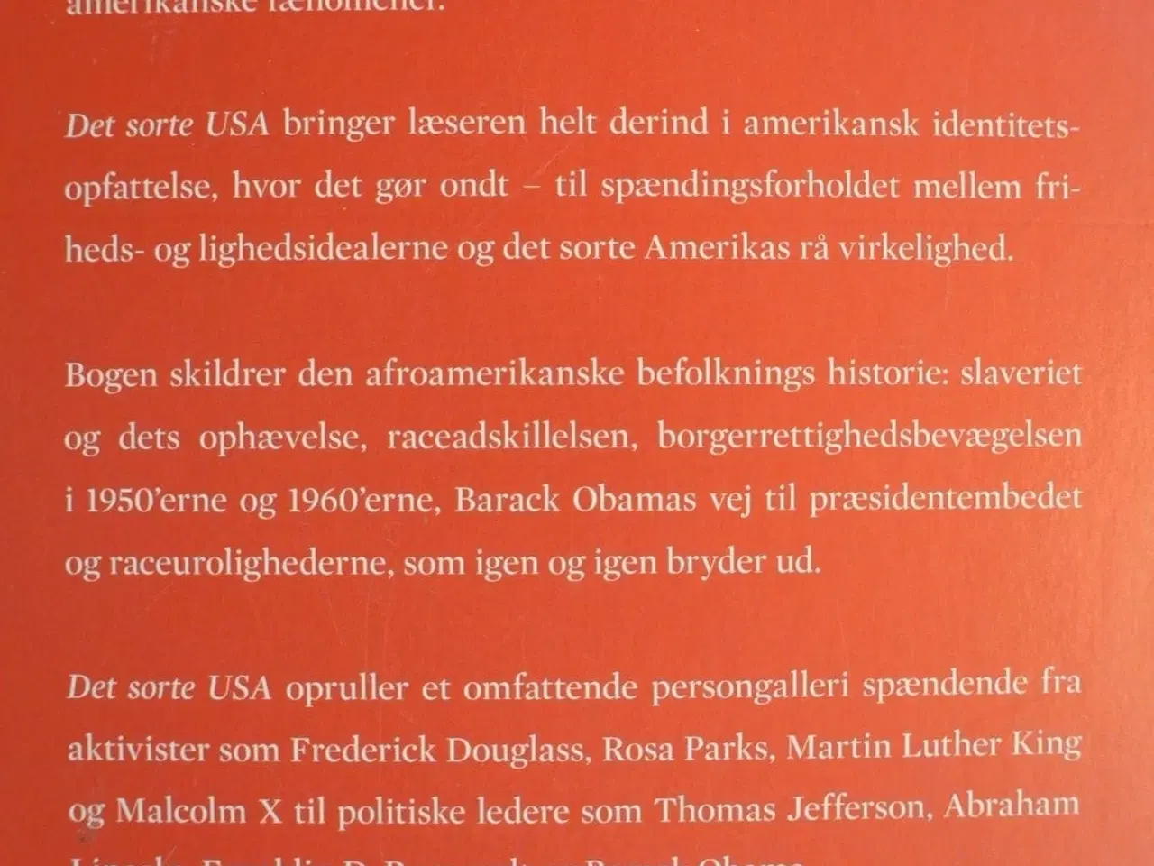Billede 5 - det sorte usa - fra uafhængighedserklæringen til b
