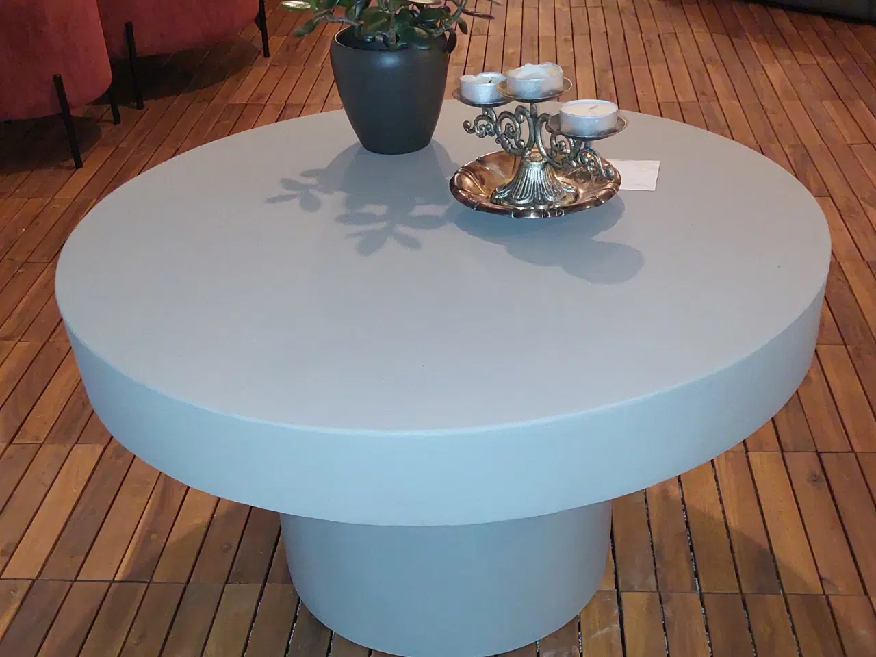 Billede 1 - Lounge bord fibercement grå