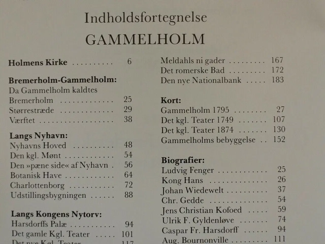 Billede 3 - københavn før og nu og aldrig bind 2 - gammelholm 
