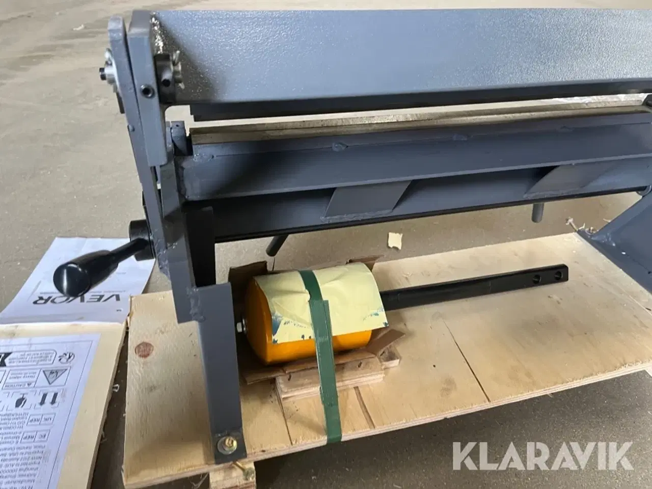 Billede 6 - Pladebukker Vevor W1.5x610Z