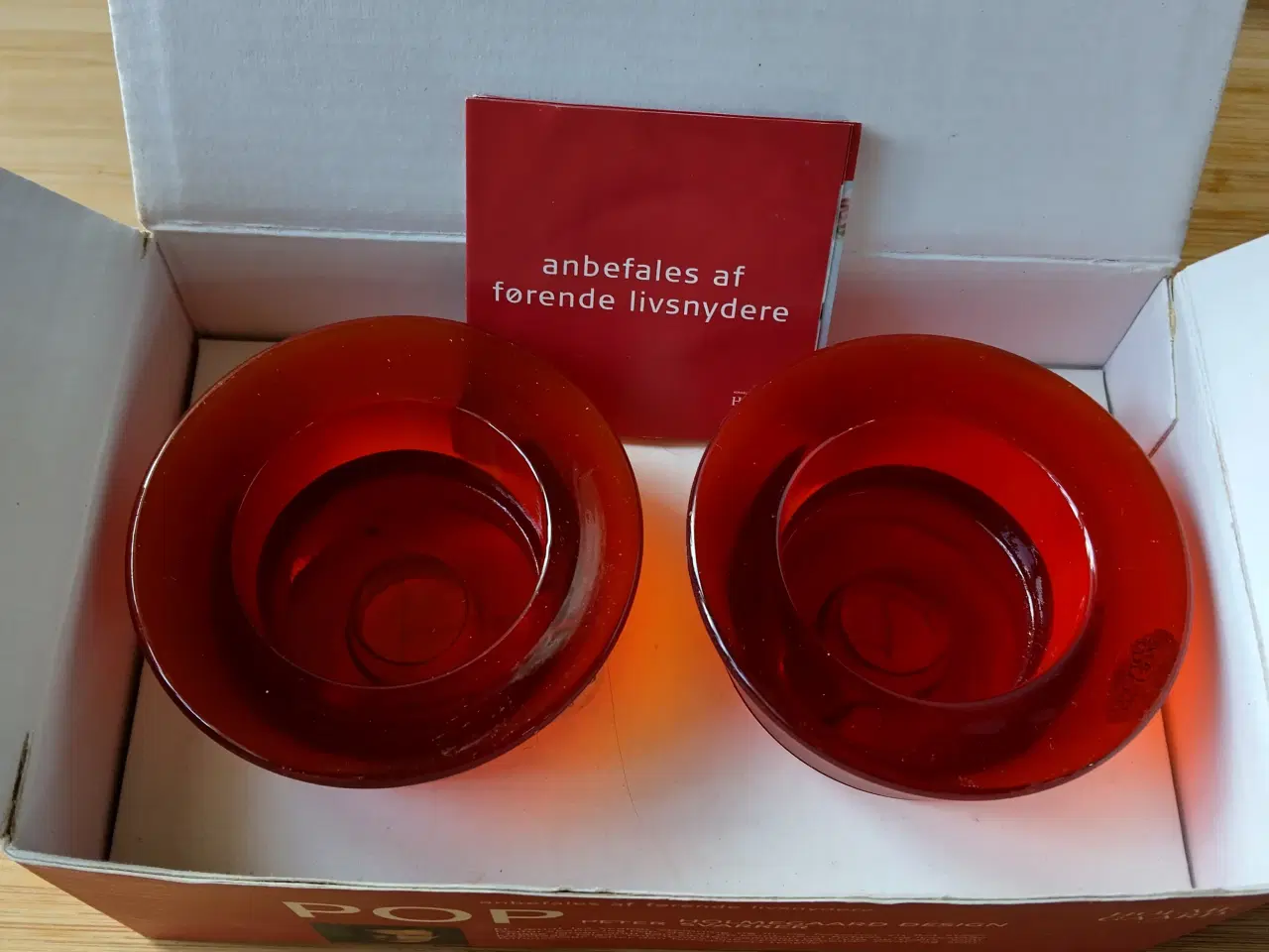 Billede 2 - Holmegaard Pop vendbare stager, lysestage