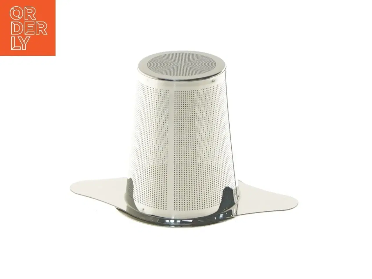 Billede 1 - Rustfrit stål te-infuser med låg fra P & T (str. 13x8x8 cm)