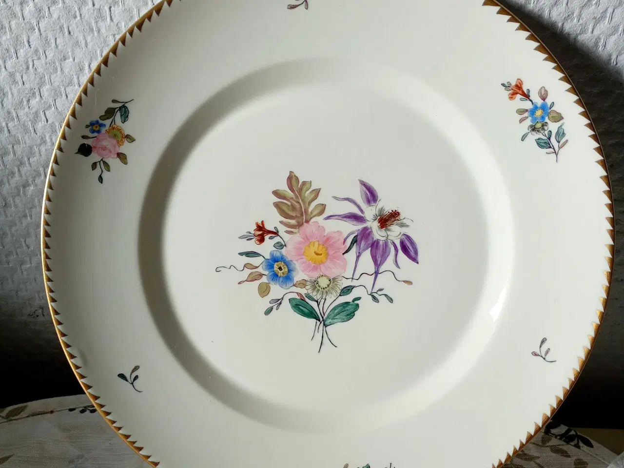 Billede 8 - 12 spise tallerkner fra Royal Copenhagen