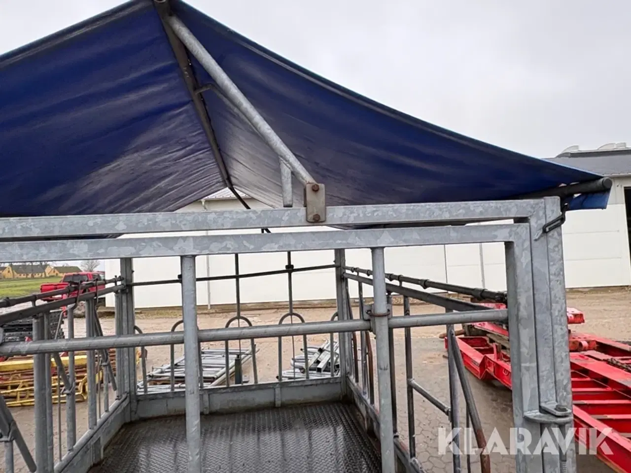 Billede 11 - Mobil foderhæk Jyfa inklusive ekstra sidefag og diverse