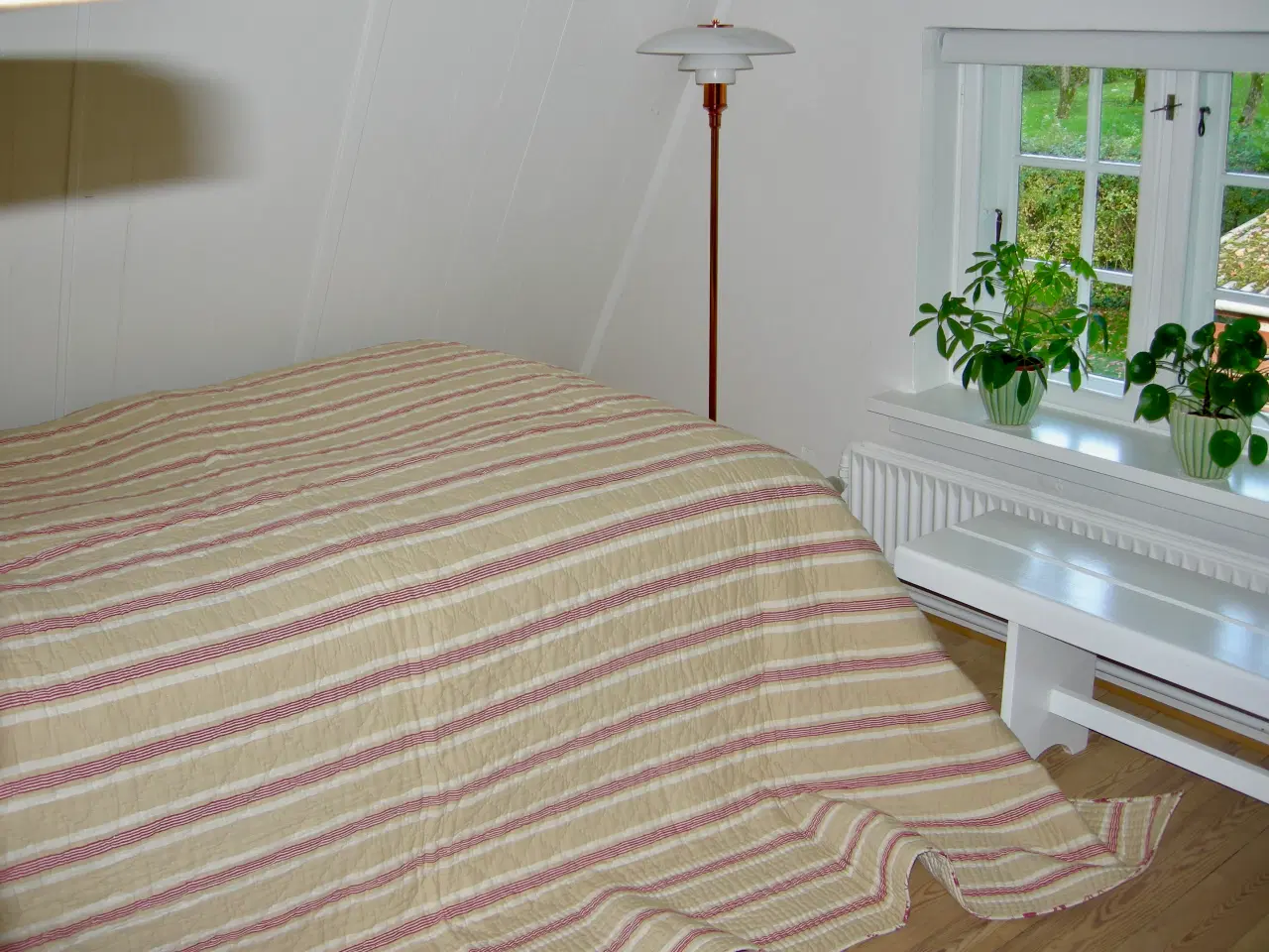 Billede 4 - Sengetæppe 270 x 245 Fransk vintage håndsyet quilt