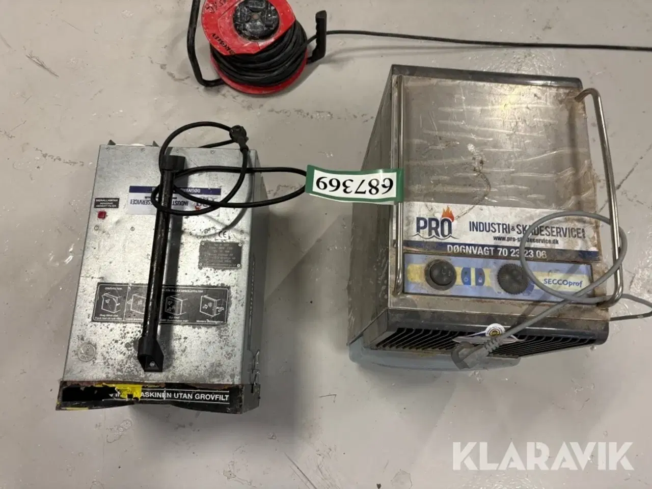 Billede 3 - Lot: Affugter og miljøbox Seccoprof / miljöbox