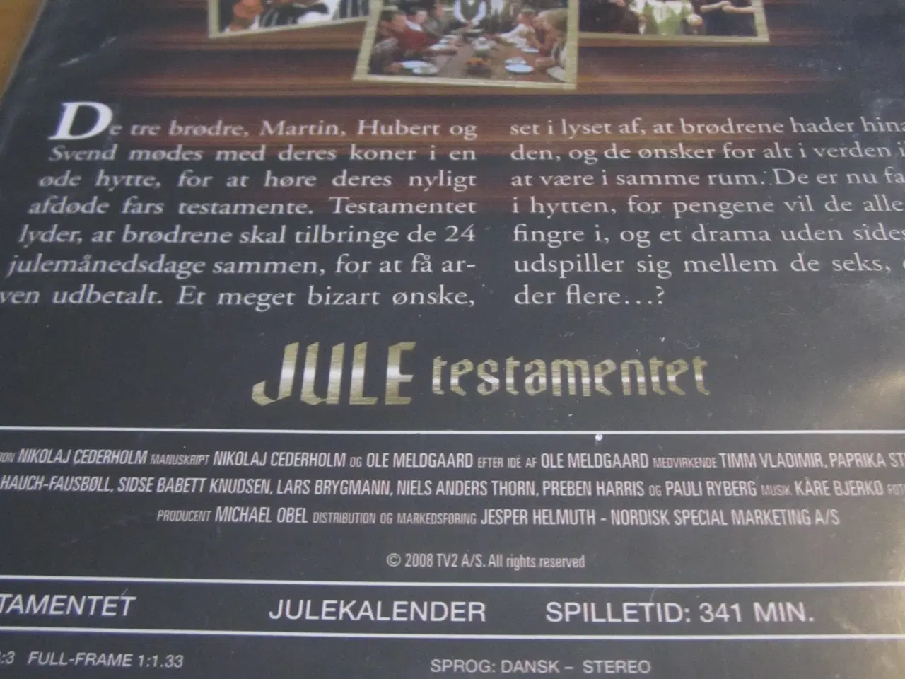 Billede 3 - Julekalender. JULETESTAMENTET. 1995.