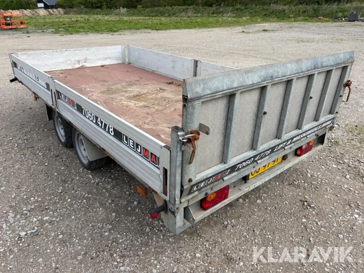Billede 4 - Tiptrailer Brenderup 3000kg