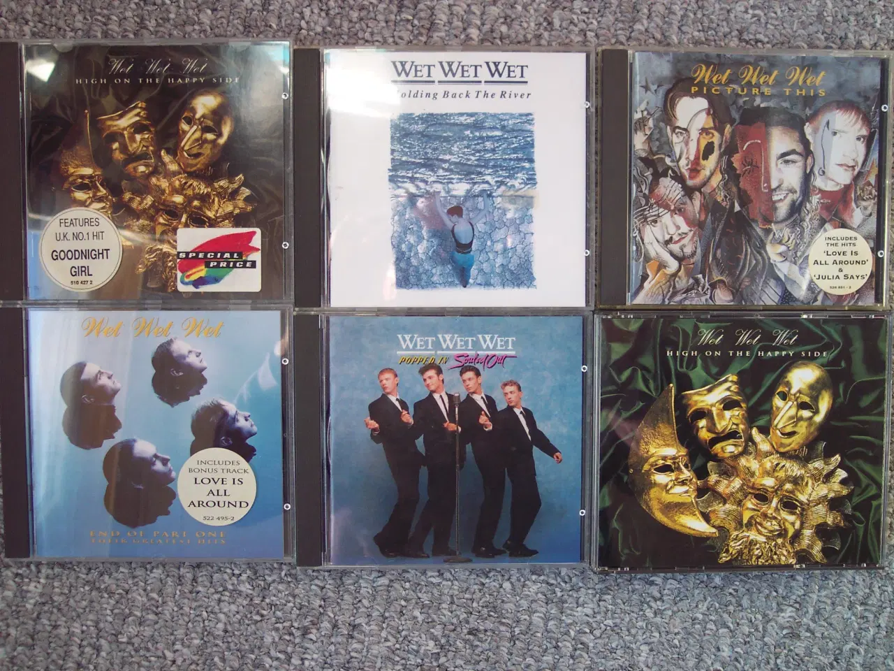 Billede 1 - .WET  WET  WET  CDer sælges stykvis               