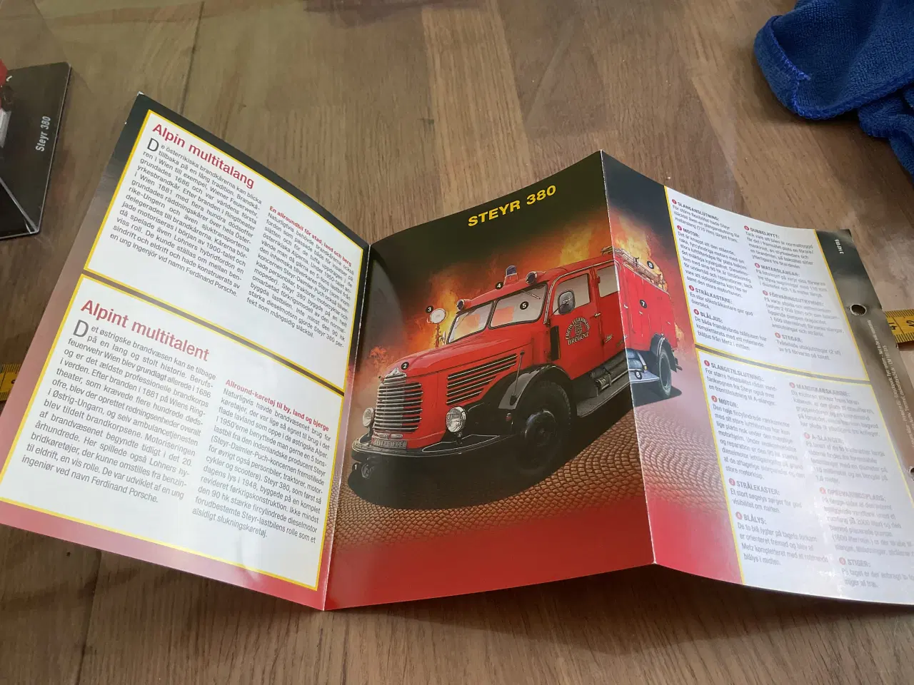 Billede 8 - Model brandbil steyr 380