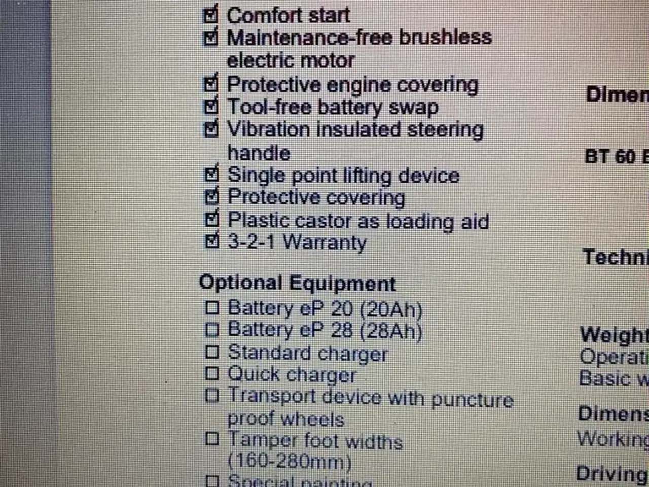 Billede 15 - Bomag BT 60E Elstamper/jordloppe med batteripakke og lader