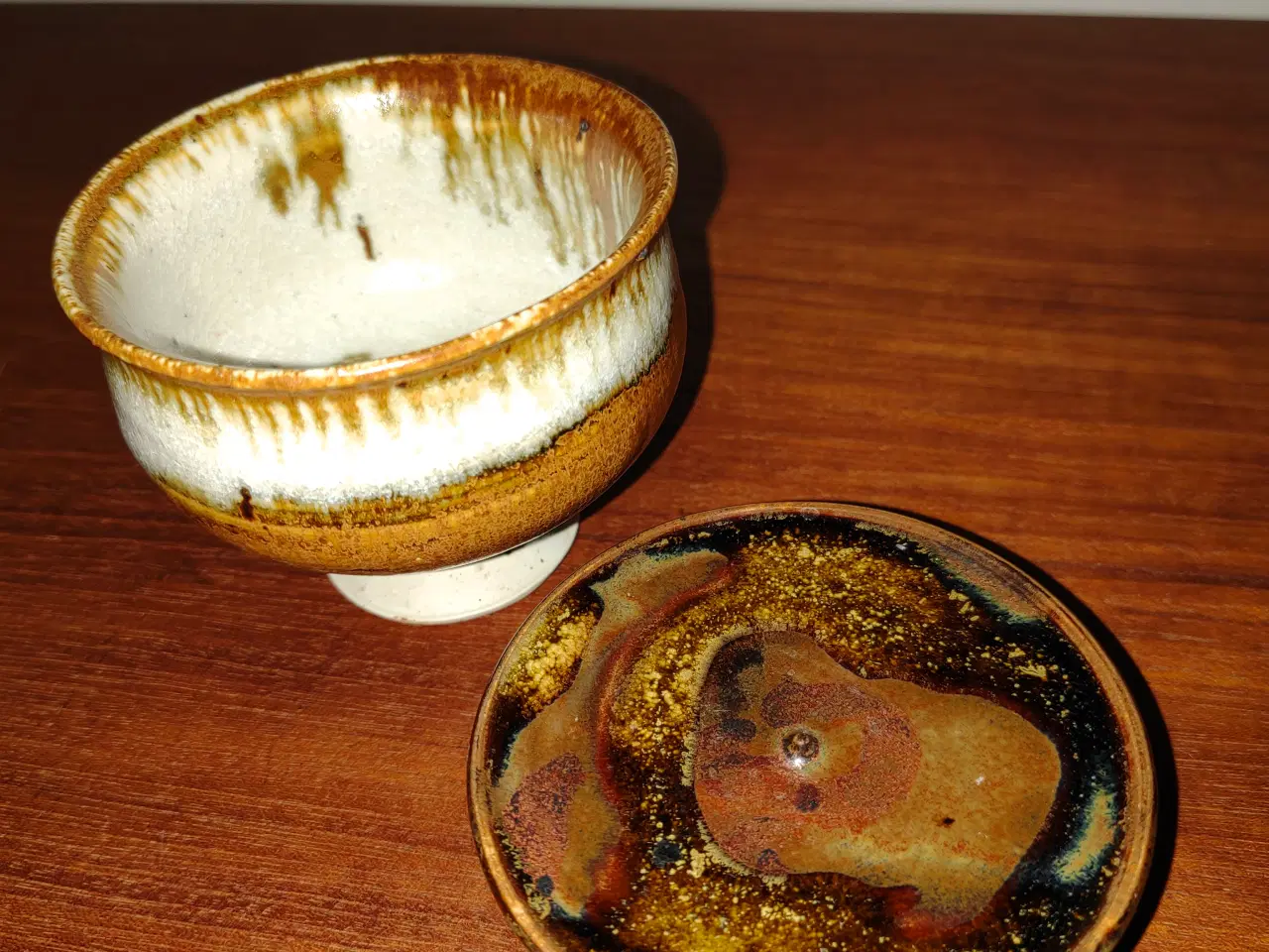 Billede 5 - Flot keramik lågkrukke