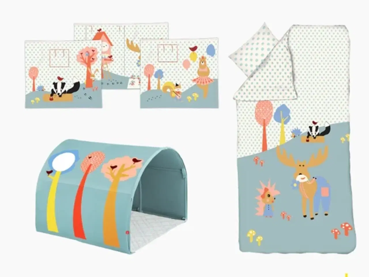 Billede 2 - Blandet lot med alt på og under bordet (bord medfølger ikke)