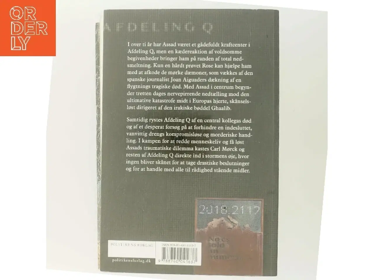 Billede 3 - Afdeling Q - Bind 8 af Jussi Adler-Olsen (Bog)