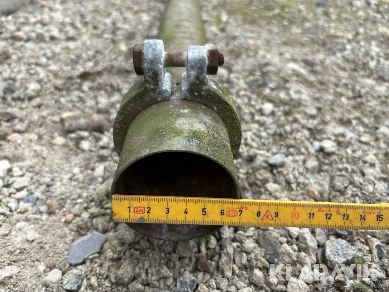 Billede 2 - Markvandingsrør af aluminium ca. 50 styk