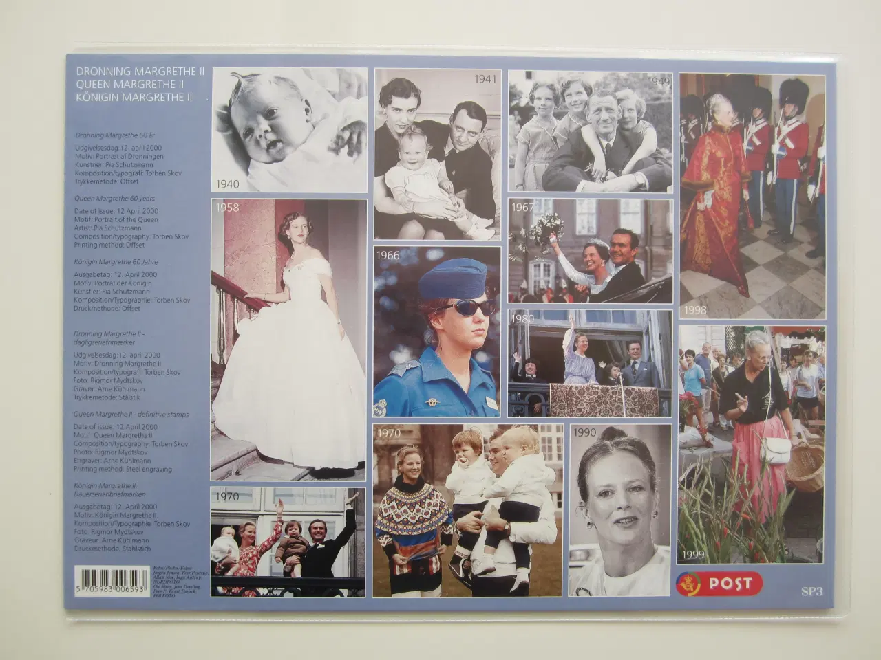 Billede 2 - Dronning Magrethe II 60 år.