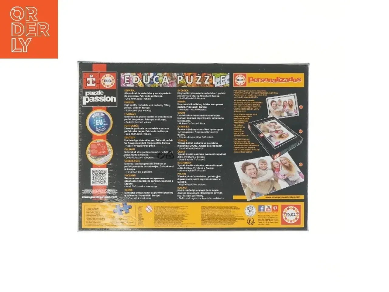 Billede 2 - Educa panda puslespil 1000 brikker fra Educa (str. 6x27x37 cm)