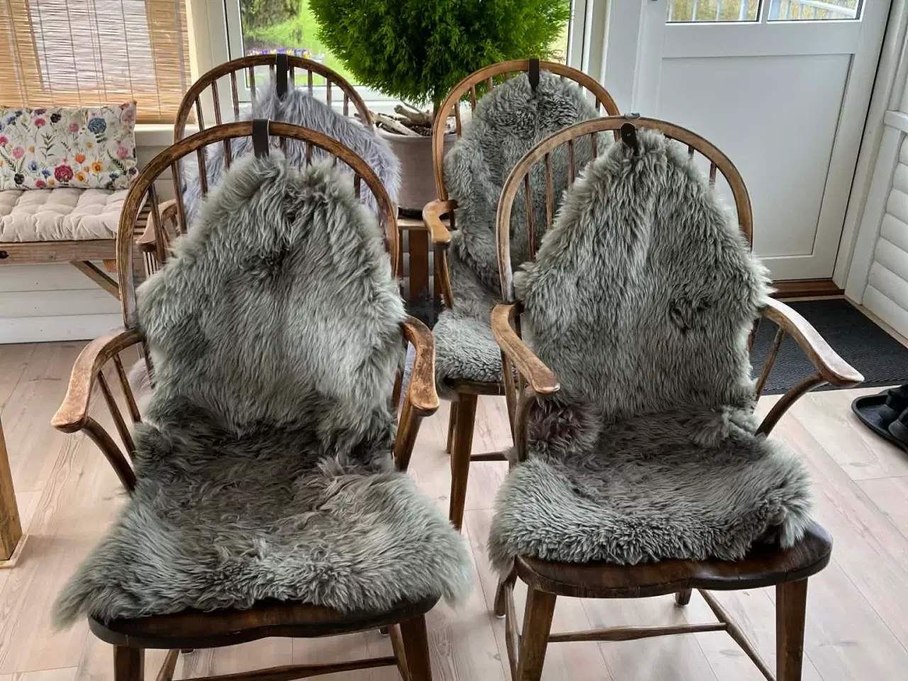 Billede 3 - Windsor stole med armlæn