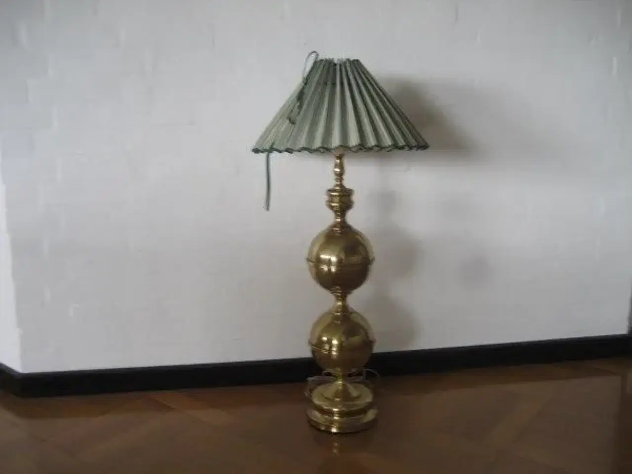 Billede 2 - Messing Lampe retro fra MS Belysning