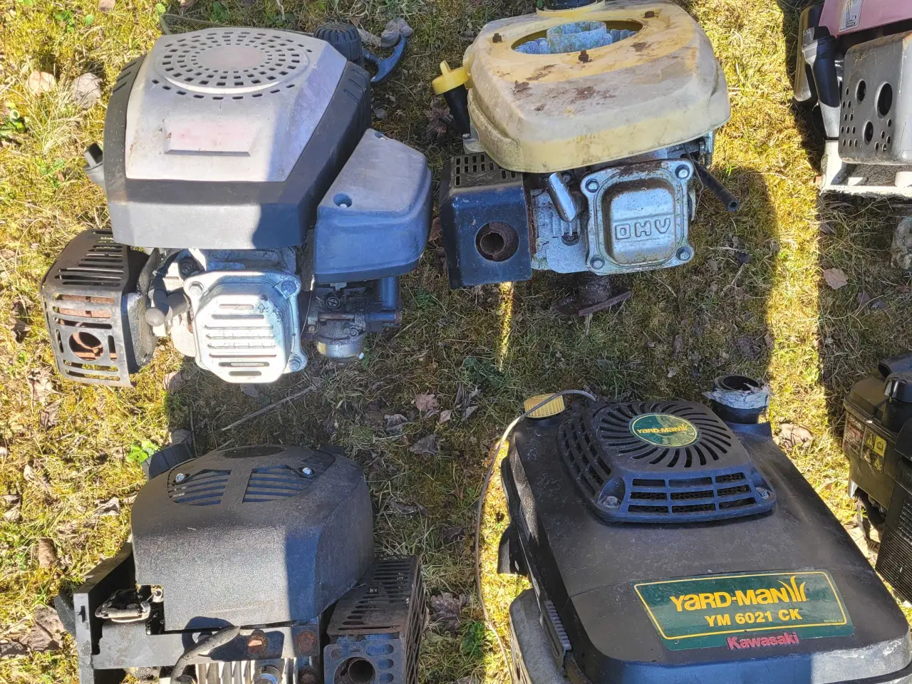 Billede 3 - 14 plæneklipper motorer plus aksler