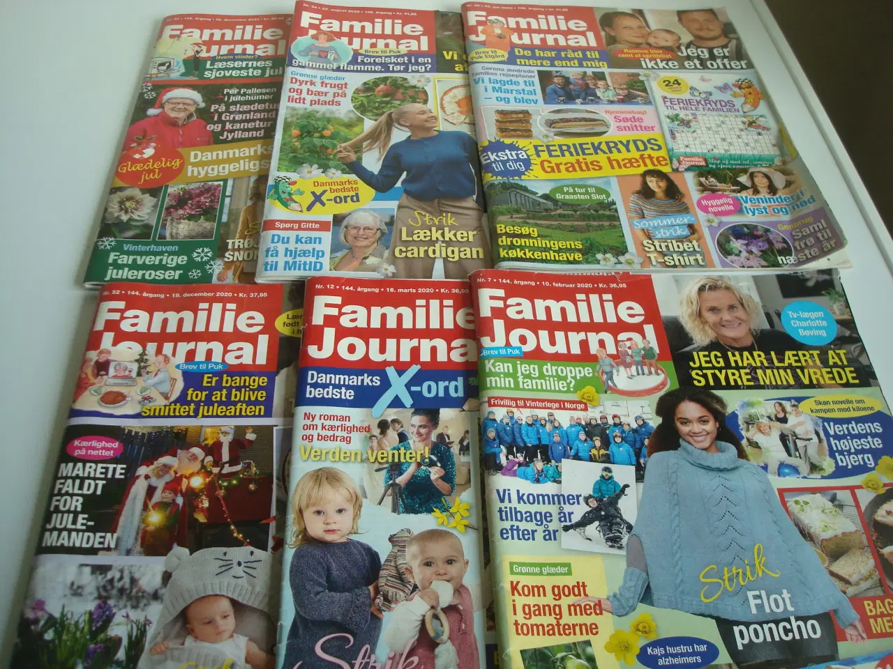 Billede 1 - Familie Journal 2020, 2021, 2022  6 stk.