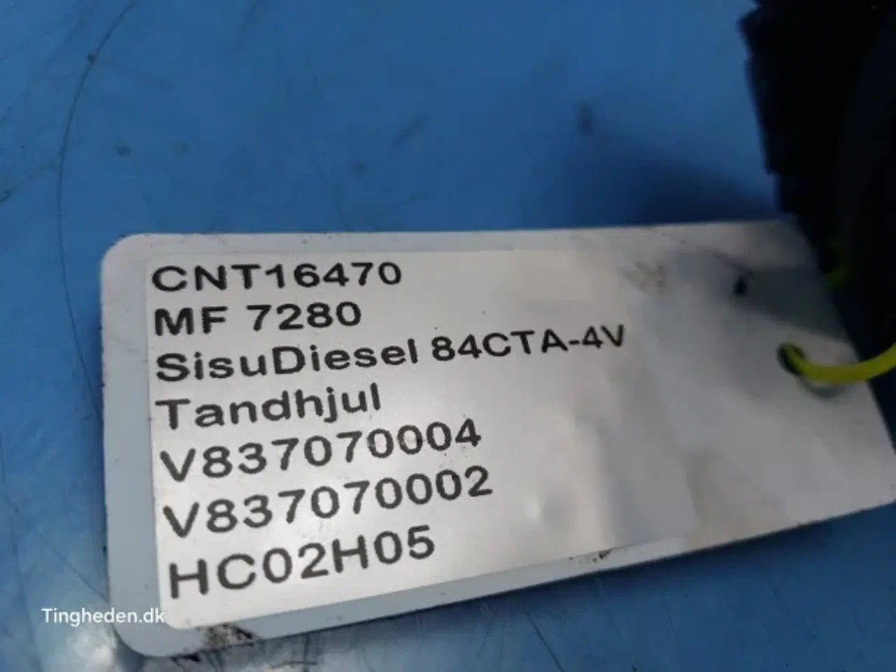 Billede 15 - SisuDiesel 84CTA-4V Tandhjul V837070004