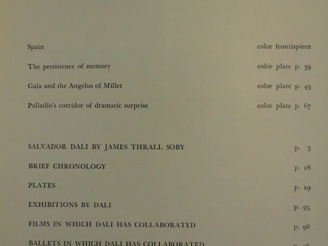Billede 3 - salvador dali. engelsk, by james thrall soby, emne