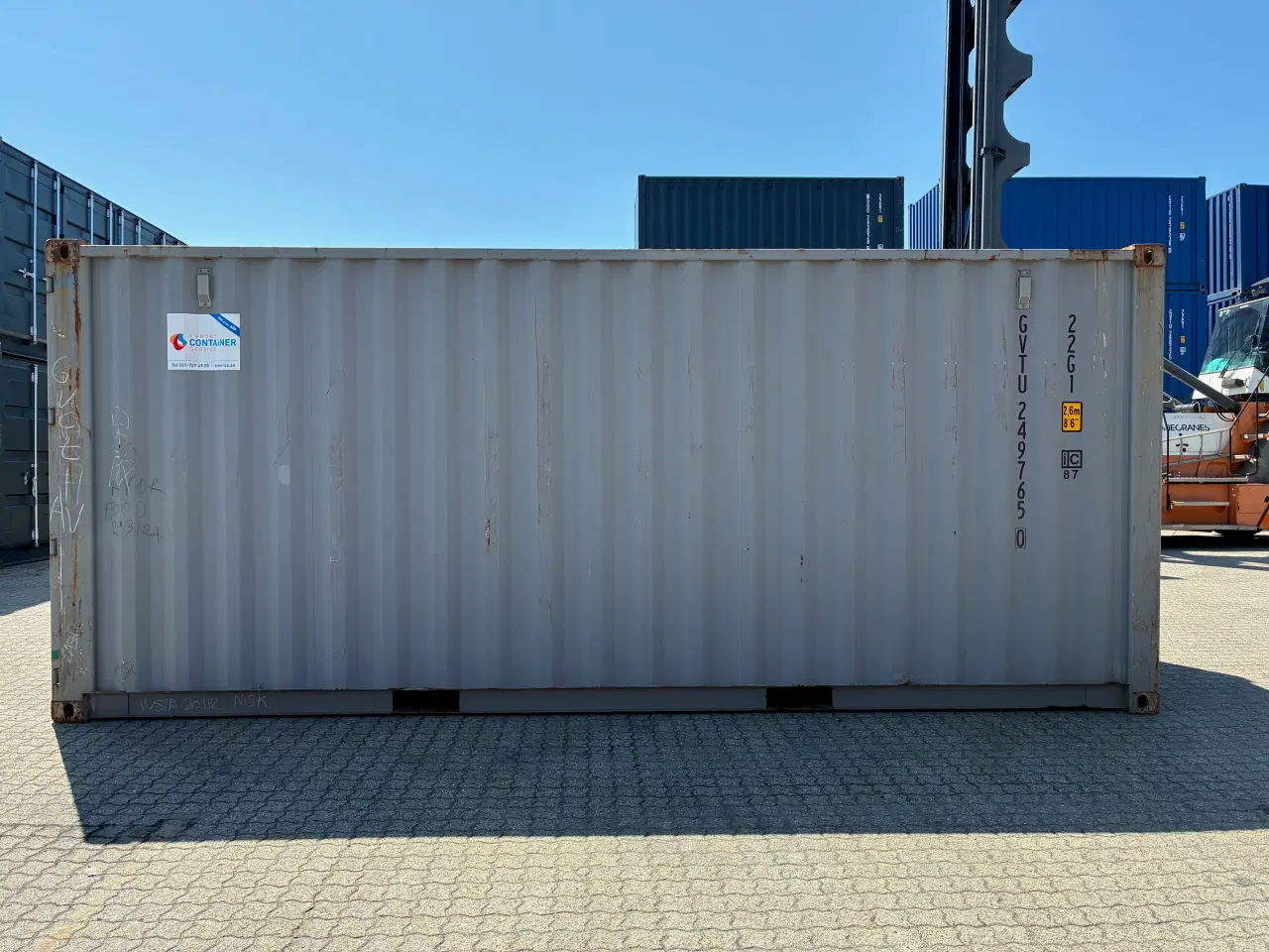 Billede 3 - 20 fods Container- ID: GVTU 242765-0