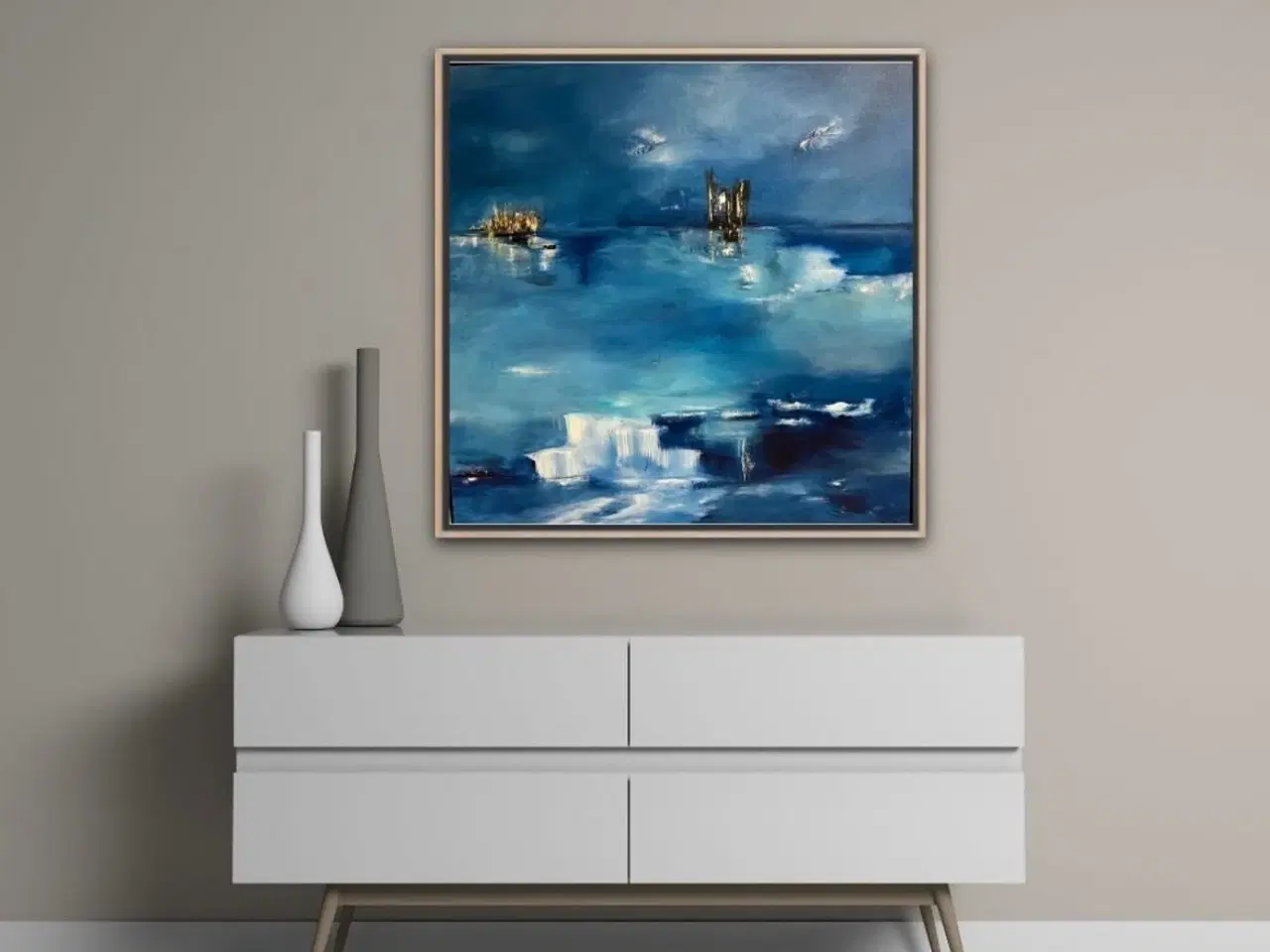 Billede 3 - Abstrakt 80x80
