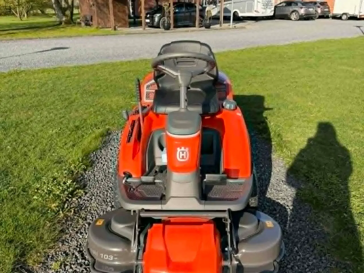 Billede 3 - Husqvarna R214Ts havetraktor 