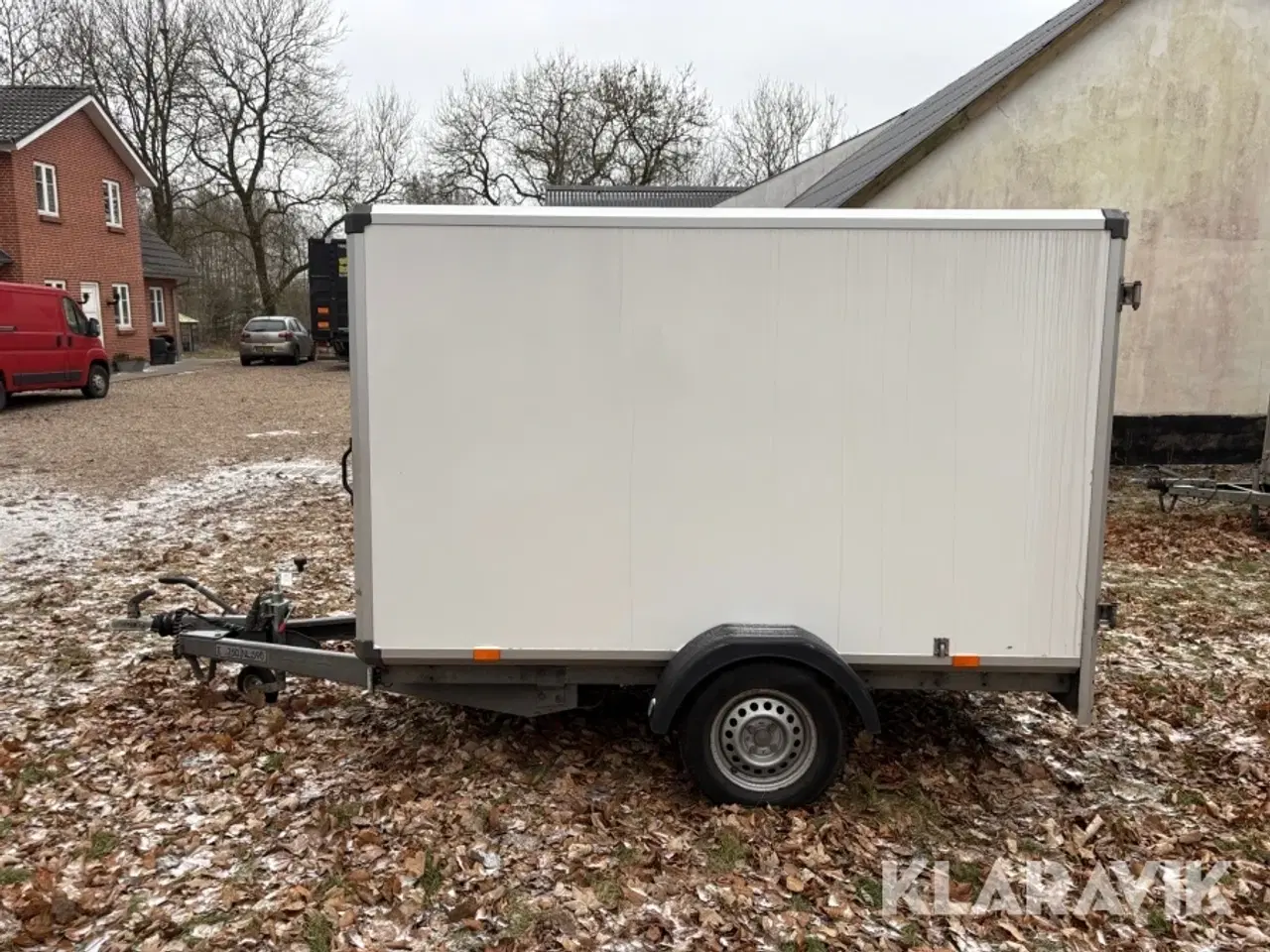 Billede 2 - Lukket trailer Variant B715C2 750 kg. med bremser
