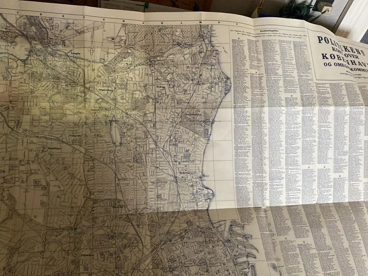 Billede 4 - Ældre kort over København
