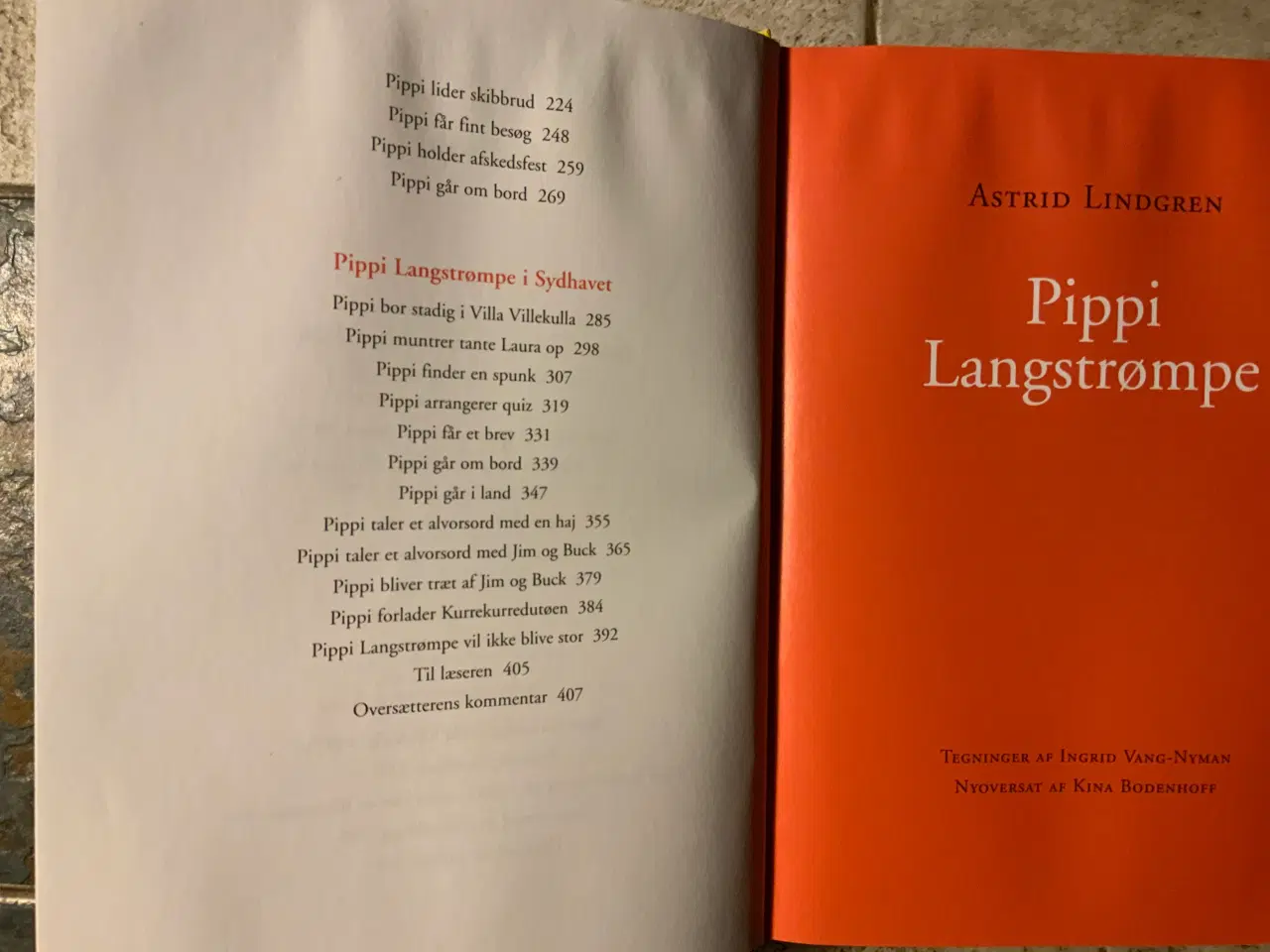 Billede 3 - BOGEN OM PIPPI LANGSTRØMPE ASTRID LINDGREN