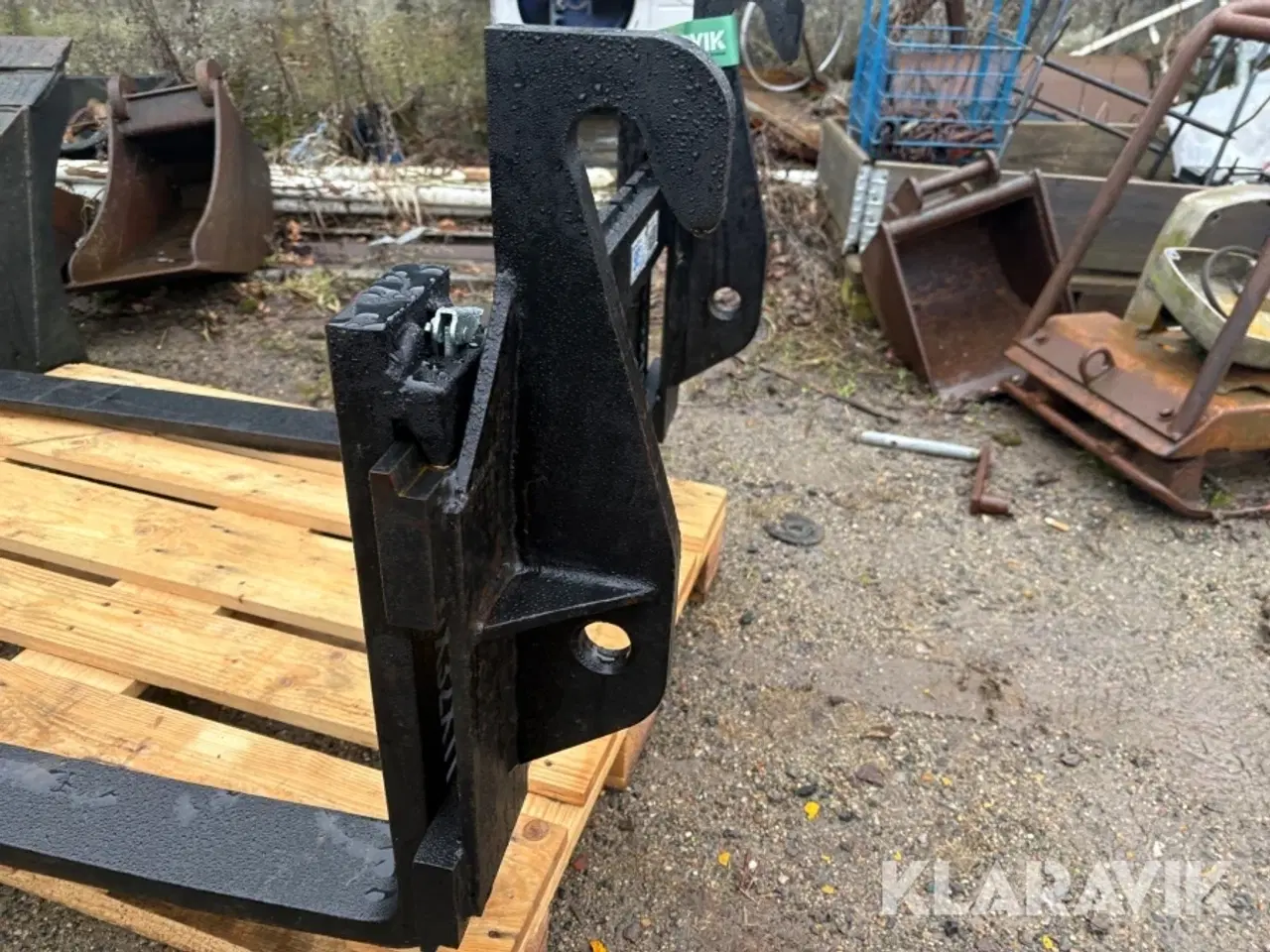 Billede 6 - Pallegafler SE Wheel and Forks Palletfork Free Weldemann 1200